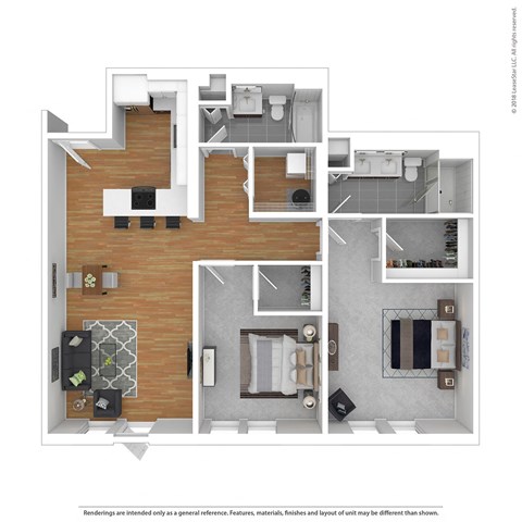 Arterra KC B5 3D Floor Plan